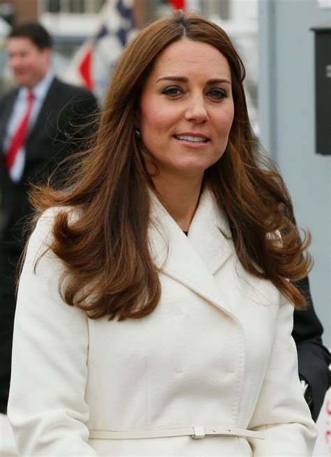 Kate Middleton Shows Off Growing Baby Bump In Chic White Coat Fox News