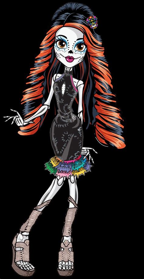 Monster High Skelita Calaveras Skelita Calaveras Is A Calaca From Hexico She Is A Talented