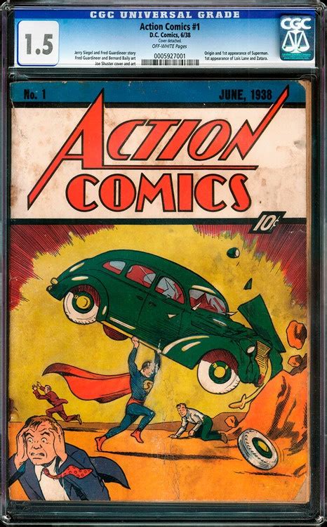 Steveos Tumblelog Superman Comic Books Most Expensive Comics Comic