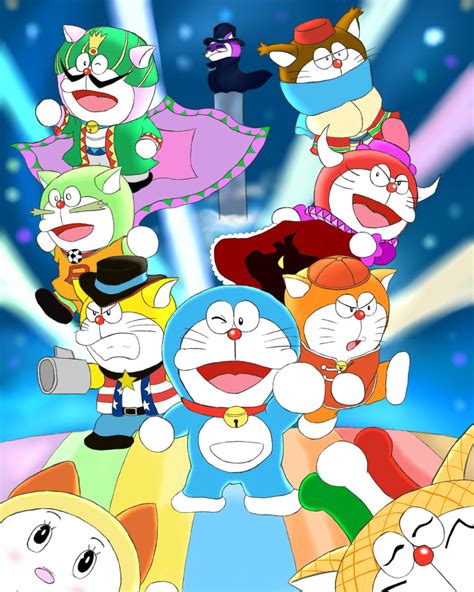 The Doraemons Image By Pixiv Id 17982304 2342406 Zerochan Anime