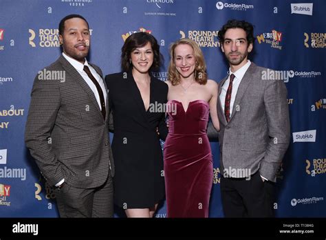 Opening Night Party For Merrily We Roll Along At The Laura Pels Theatre