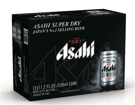 Asahi Super Dry Unveils Updated Premium Packaging For The Us Market
