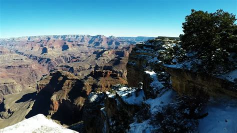 Winter And Snow In Grand Canyon National Park Arizona Image Free