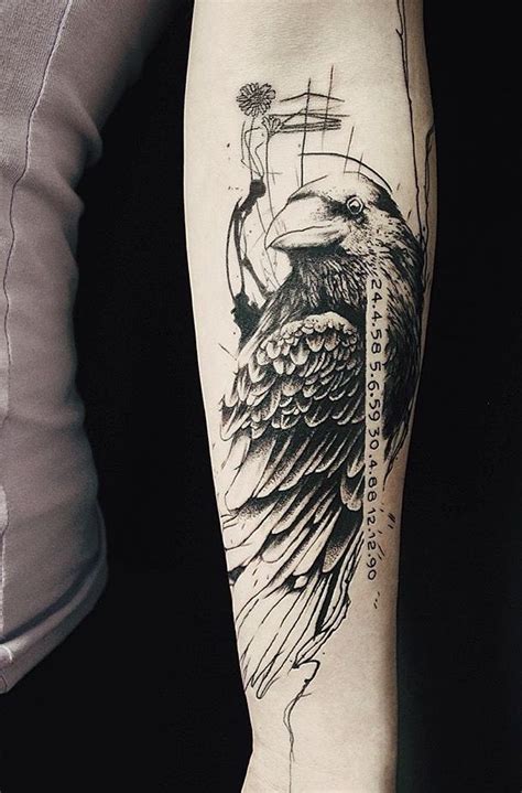 Koit Raven Tattoo Tattoos Tattoos Forearm Tattoos Forearm Tattoo Men
