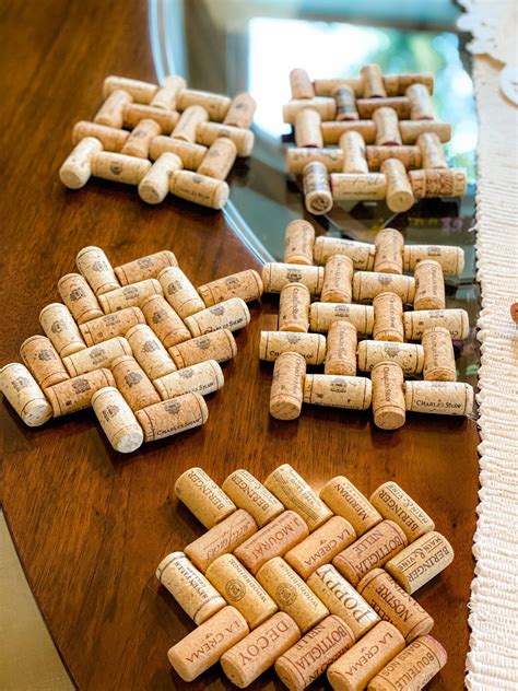 Cork Trivet Diy Trivet Diy Trivet Wine Cork Crafts Wine Cork