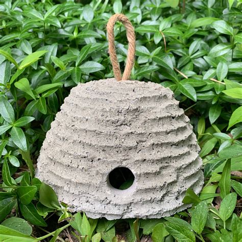 Hypertufa Bee Skep Bee Skep Skep Bee Bee Hive Bee House Etsy