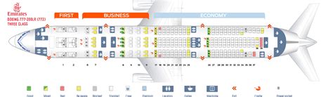 Seat Map Boeing 777 200 Emirates Best Seats In The Plane