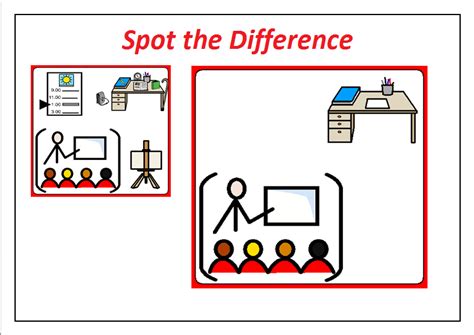 Spot And Find The Differences Worksheet For Kids
