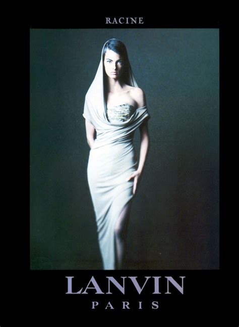 lanvin ad campaign 1990