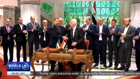 Hamas Fatah Reconciliation Rival Palestinian Factions Reach Unity Plan After 10 Year Split Cgtn