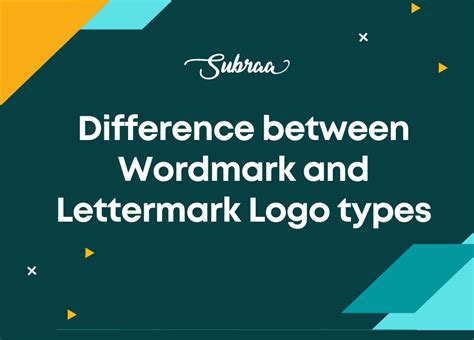 Difference Between Wordmark And Lettermark Atoallinks