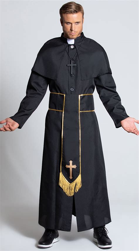 Men S Heavenly Priest Costume Men S Priest Costume Yandy Com