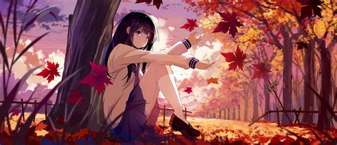 Autumn Anime Pics Wallpapers Wallpaper Cave