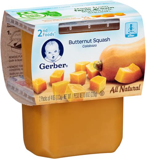 Once baby is ready for. Gerber 2nd Foods Butternut Squash Baby Food, 2-4 oz. Cups