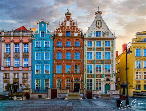 Gdansk Color Houses Poland