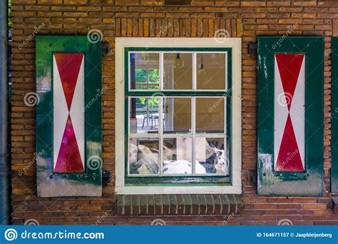 Classical Dutch Window Framework House Architecture Of
