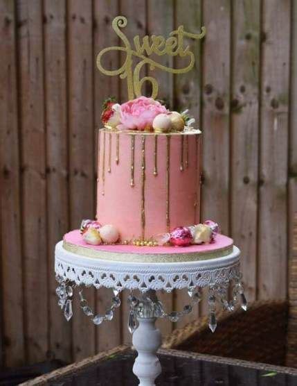 birthday party decoracion for girls sweet 16 pink and gold 42 ideas sweet 16 birthday cake