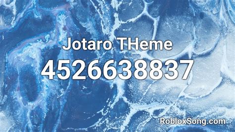 Jotaro Theme Roblox Id Roblox Music Code Youtube