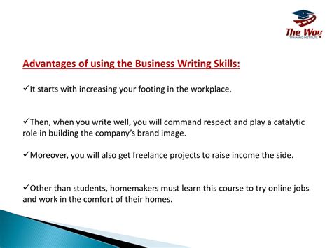 Ppt Best Business Writing Training Course In Sharjah And Al Ain