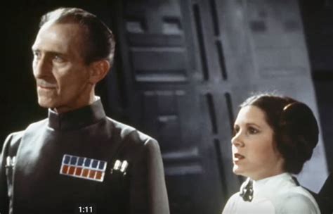 How Ilm Brought Back Grand Moff Tarkin Princess Leia For Rogue One