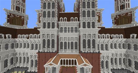 Sky Palace Inspired By Bioshock Minecraft Map
