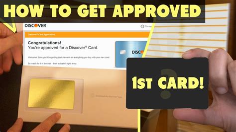 Find out what you can do to get approved. How To Get APPROVED For Your FIRST CREDIT CARD - Discover IT Card Review (Credit Card For ...