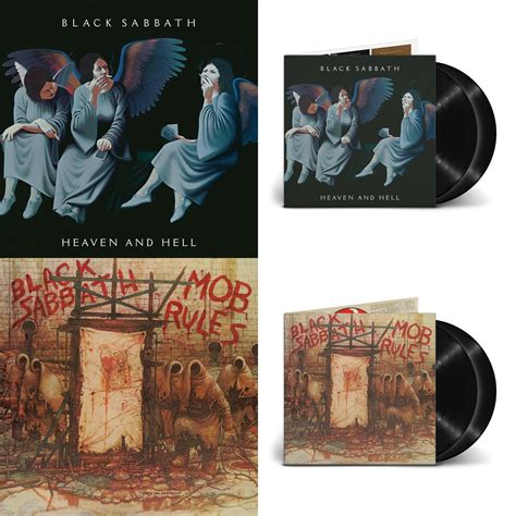 Black Sabbath Heaven And Hell Album Covers