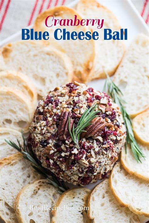 Cranberry Blue Cheese Ball Recipe For Holidays Best