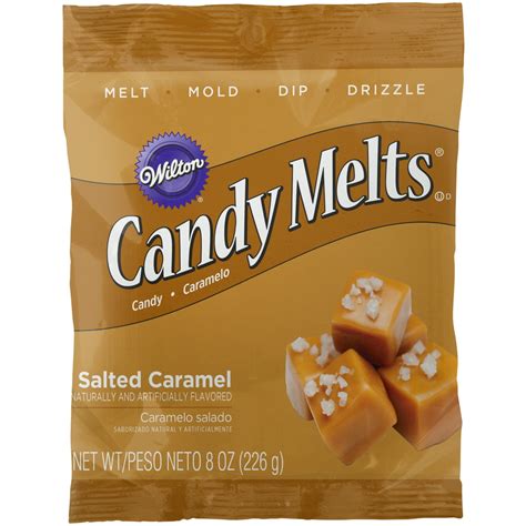 Wilton Salted Caramel Candy Melts Candy 8 Oz