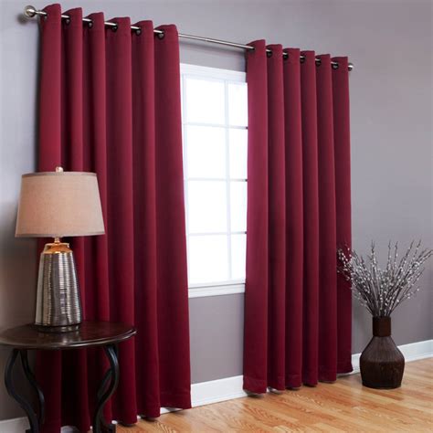Red Curtains Burgundy Living Room Curtains For Grey Walls Curtains