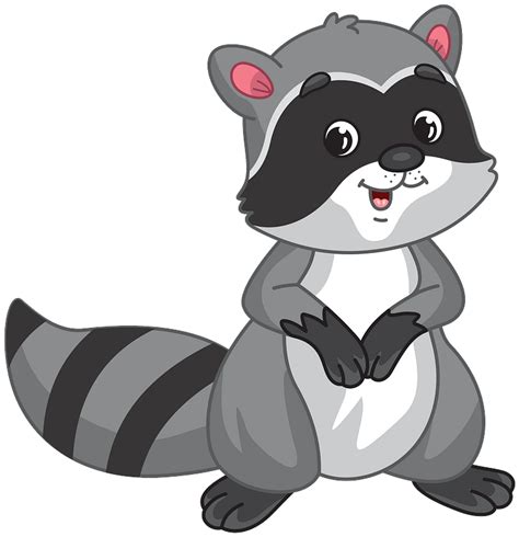 Raccoon Clip Art At Vector Wikiclipart Vrogue Co