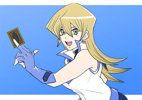 обои аниме Аниме девушки Yu Gi Oh Yu Gi Oh Gx Tenjouin Asuka длинные волосы блондинка