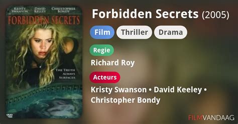 Forbidden Secrets Film 2005 Filmvandaagnl