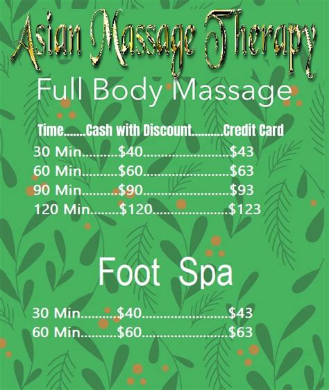 menu asian massage therapy des moines iowa call us now 515 305 9139