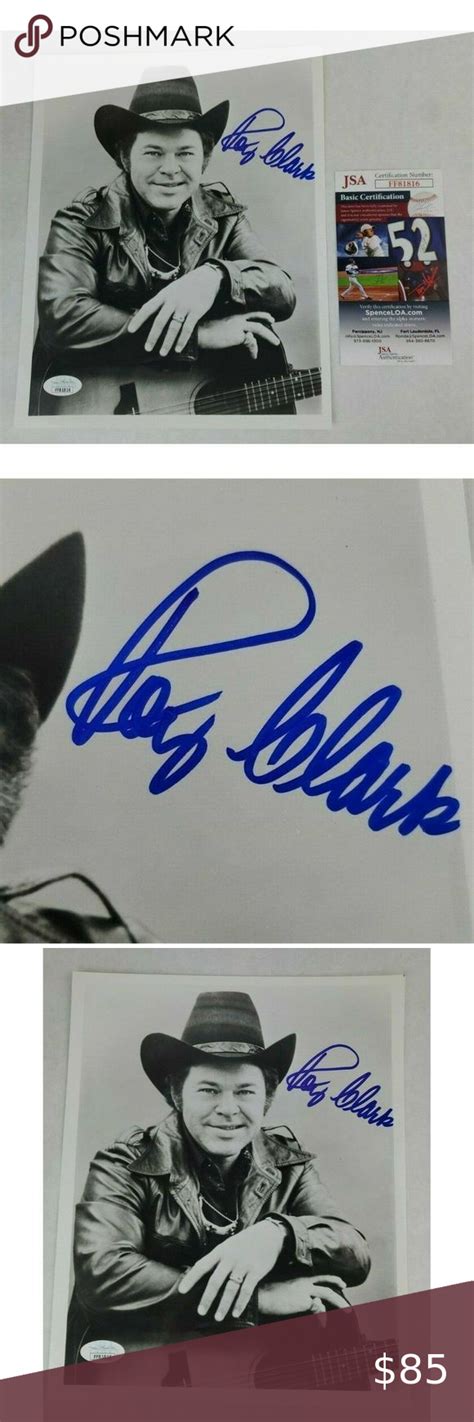 Roy Clark Signed Photo 8x10 Hee Haw Country Music Jsa Coa Roy Clark