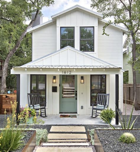 Turning A Tiny Cottage Into A Two Story Modern Farmhouse Modern
