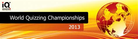 World Quizzing Championships 2013 Irish Heat Irish Quiz Organisation