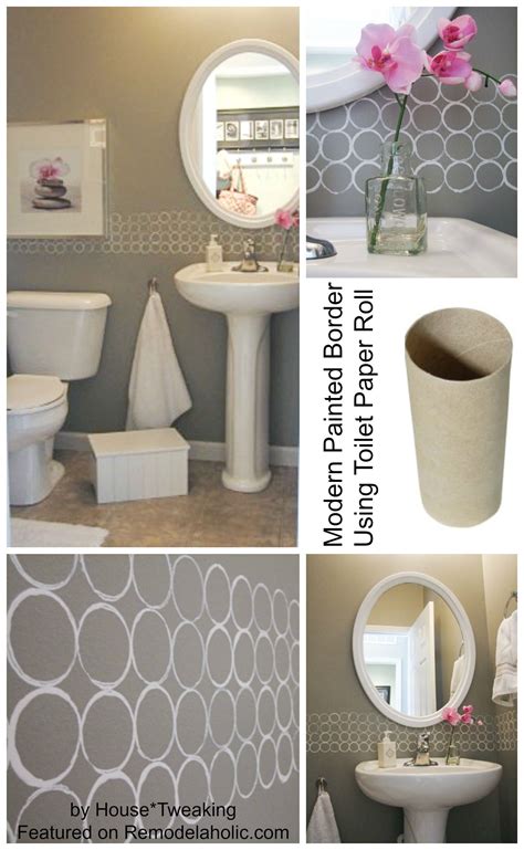 Bathroom Wall Border Ideas Adding Style To Your Bathroom Decoomo