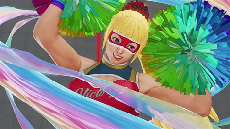 Rainbow Mika Cheerleader Costume Dlc Colors 1 10 Animations Street Fighter V Season 2