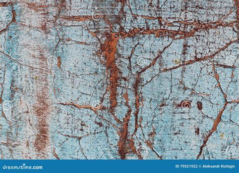 Texture Of Old Paint On Metal Stock Photo Image Of Brown Iron 79521922