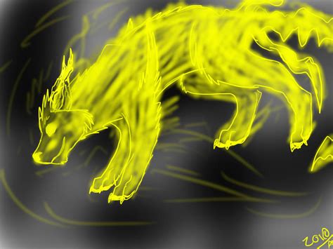 Wolf Of Lightning By Randomcookiemonster2 On Deviantart