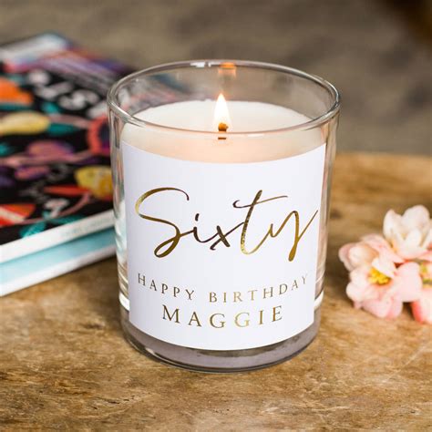 We did not find results for: 60th birthday candle personalised gift by little cherub ...