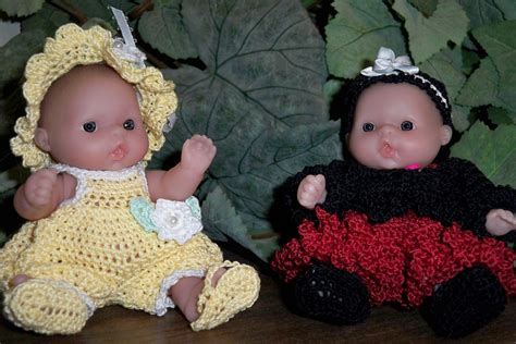 Crocheted clothes for Itty Bitty Baby dolls | Doll clothes patterns, Baby doll clothes, Doll clothes