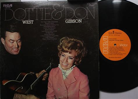 Country Lp Dottie West And Don Gibson Dottie And Don On Rca Ebay