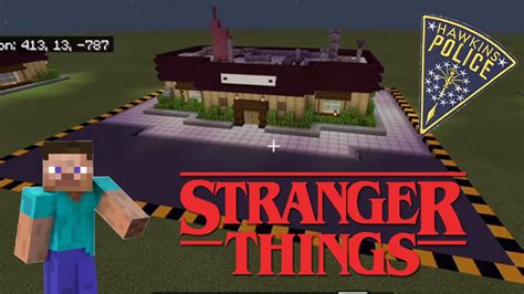 How To Build Hawkins Police Station In Minecraft Stranger Things