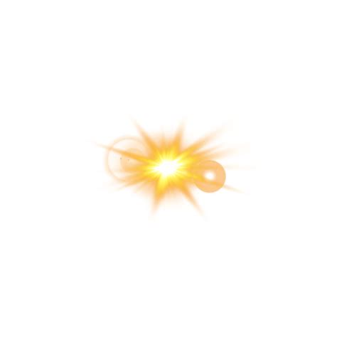 Yellow Sun Rays With Beams And Glare Isolated On Transparent Background