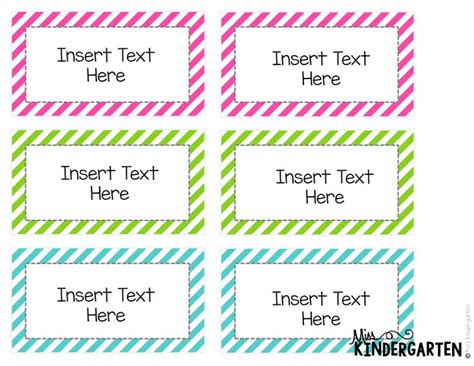 Open the label template in word. Editable Word Wall Templates | School template, Word wall ...