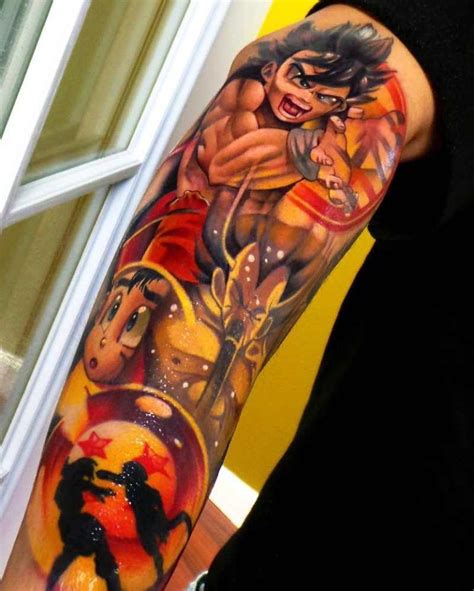 Dragon ball z, started off as a comic book then turned into its own tv show and is still being made today. The Very Best Dragon Ball Z Tattoos | Tatuajes dragones ...