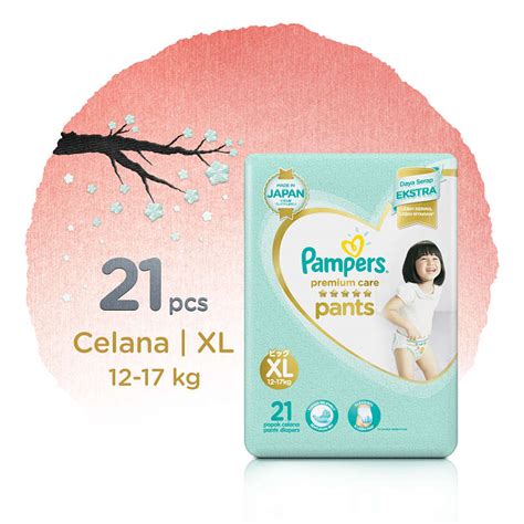 Jual Pampers Premium Pants Xl Diaper Bayi 21 Pcs Di Seller Willow