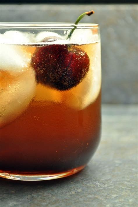 It's one of my absolute favorite seasonal treats. Black Cherry Bourbon Soda | Recipe | Bourbon drinks ...